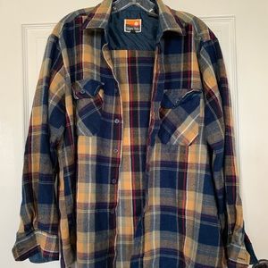 Ozark Trail Flannel Shirt Jacket, Men’s L